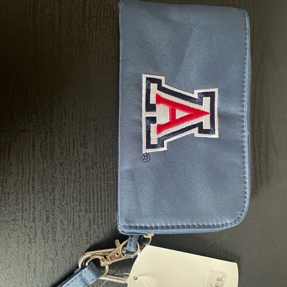 Blue University of Arizona Wallet with phone case